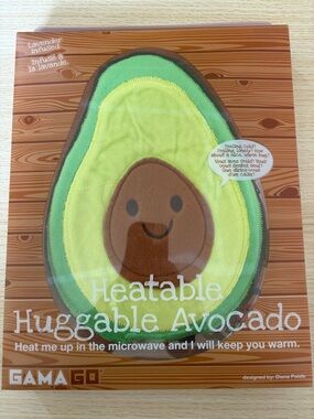 Heatable Huggable Avocado Plush - Green